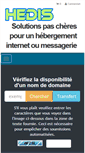 Mobile Screenshot of hedis.fr